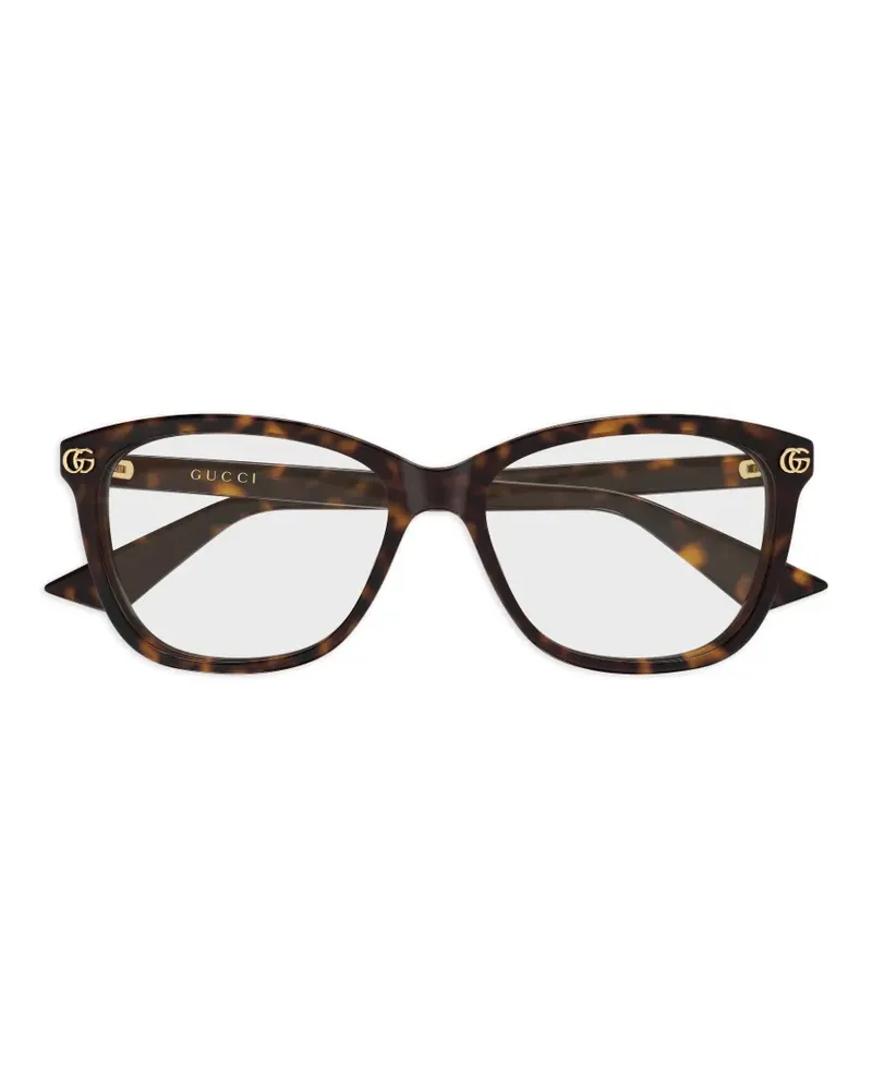 Gucci GG square-frame glasses - Braun Braun