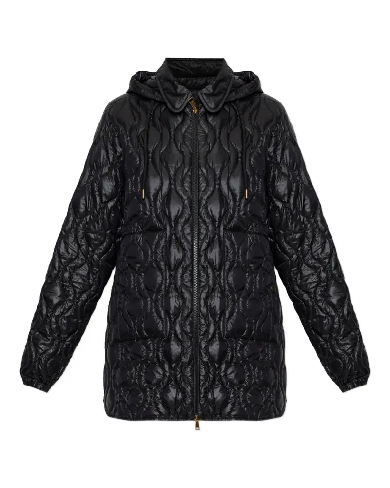 Moncler Balette Steppjacke mit geometrischer Steppung - Schwarz Schwarz
