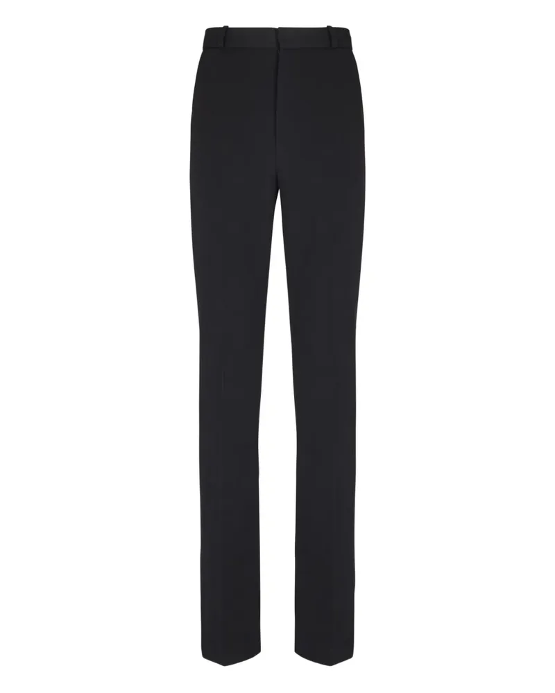 Balmain Hose mit Abnähern - Schwarz Schwarz
