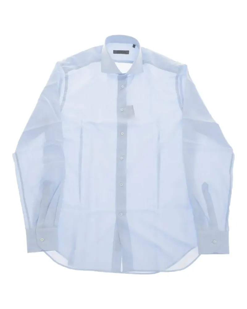 Corneliani French-collar shirt - Blau Blau