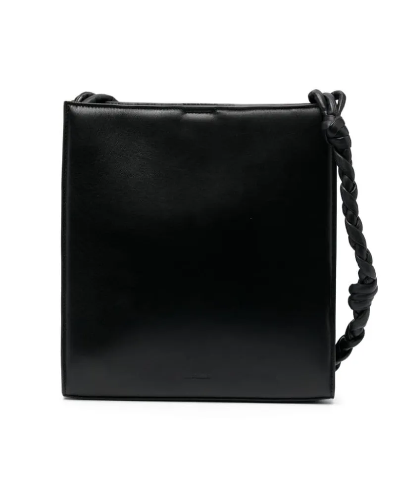 Jil Sander Mittelgroße Tangle Schultertasche - Schwarz Schwarz