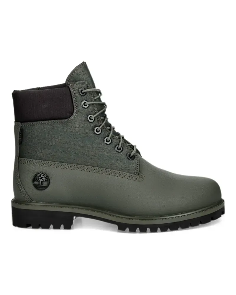 Timberland Schnürstiefel mit Logo-Schild - Grün Grün
