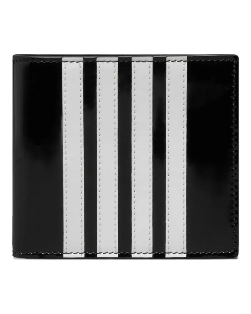 Thom Browne Portemonnaie mit 4-Streifen-Detail - Schwarz Schwarz