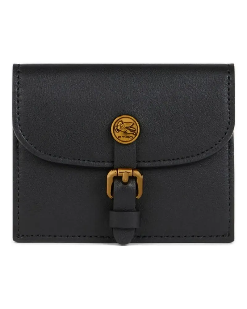 Etro Kartenetui mit Pony - Schwarz Schwarz