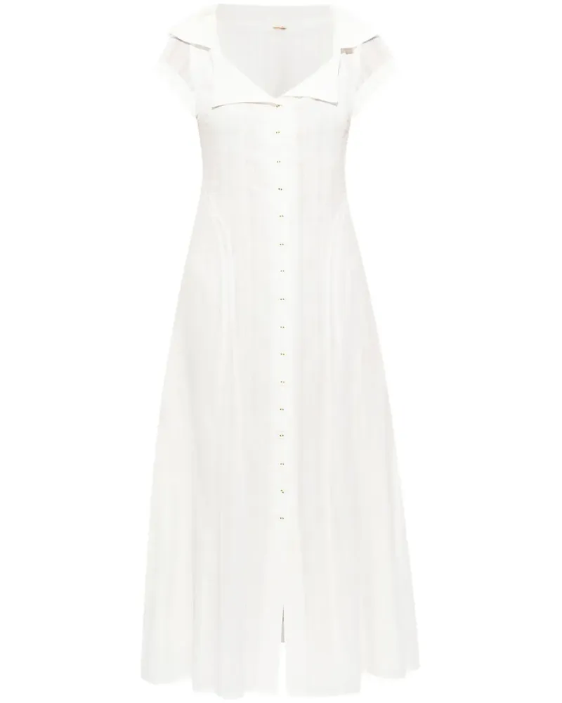 Cult Gaia Jeanie Kleid - Weiß Weiß