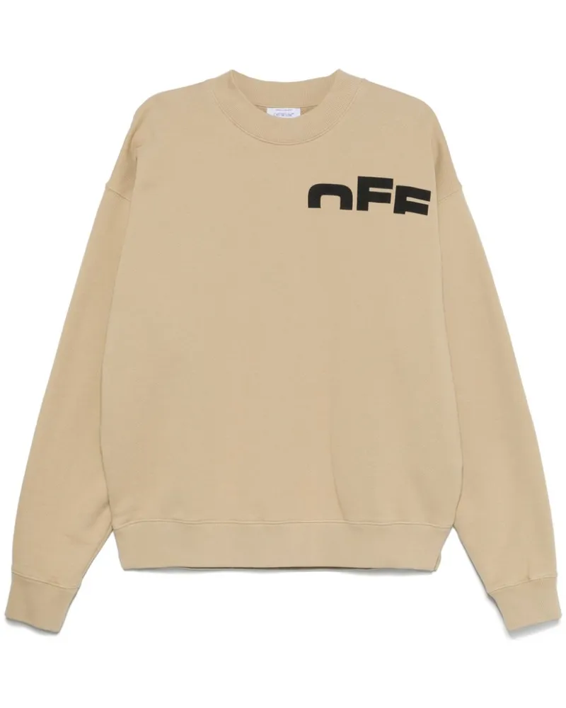 OFF-WHITE Shared Sweatshirt mit Logo - Nude Nude