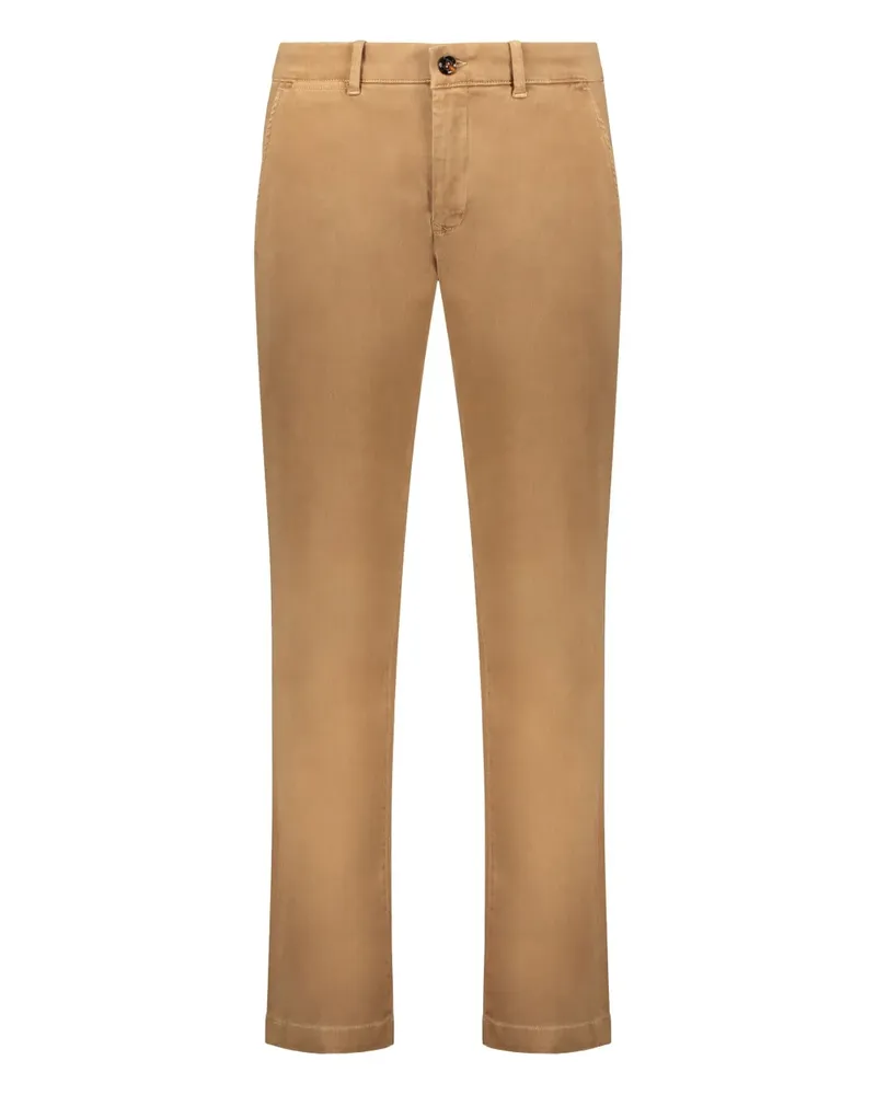 MOORER Hose mit Knöpfen - Braun Braun