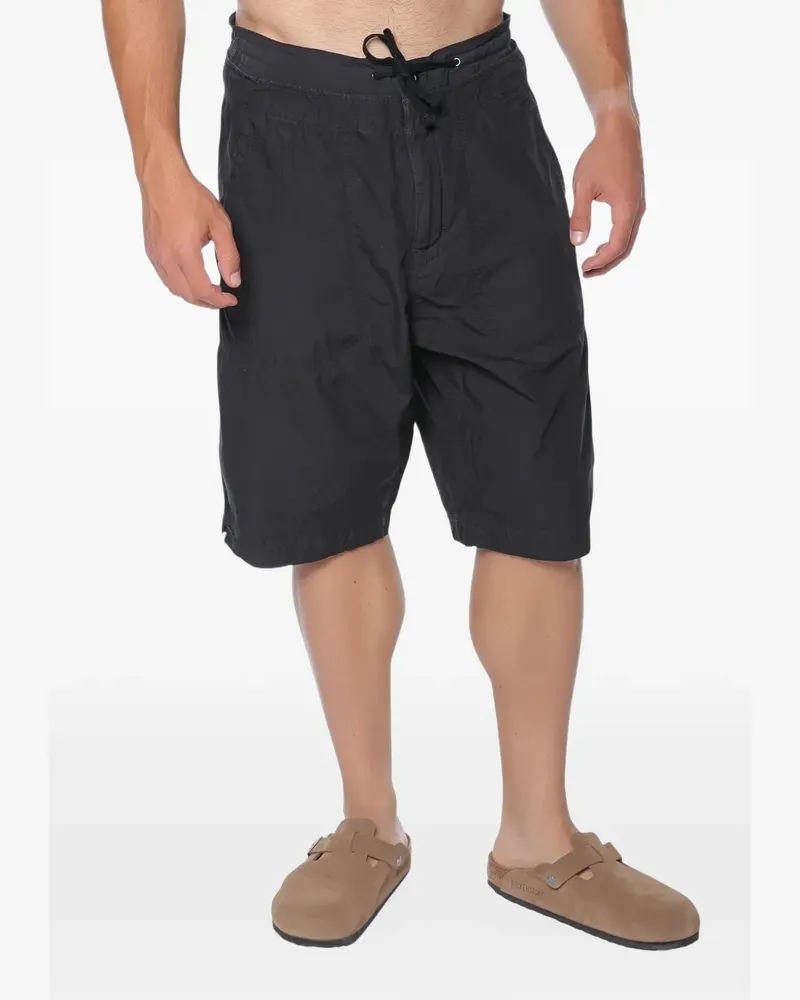 G-STAR RAW double-waistband shorts - Schwarz Schwarz