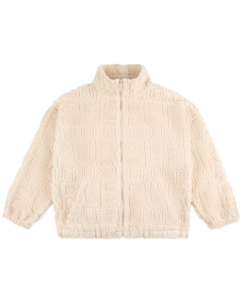 PURPLE BRAND Wordmark Repeat Jacke - Nude Nude