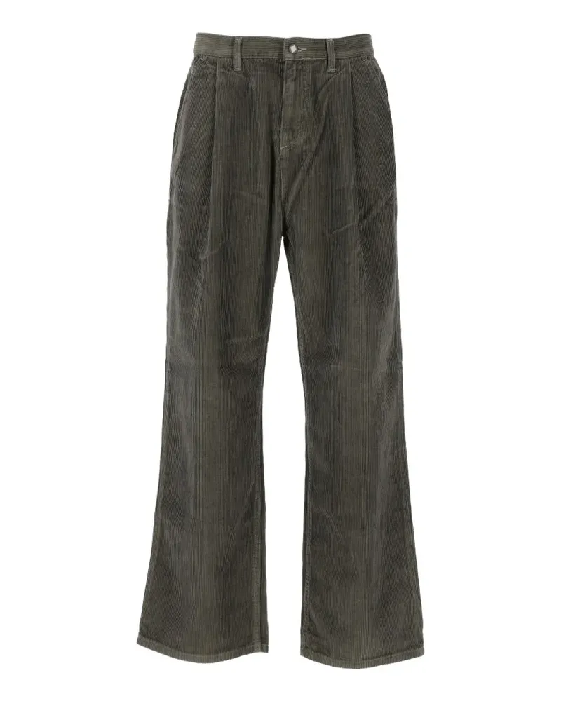 Amish pleated corduroy trousers - Grün Grün