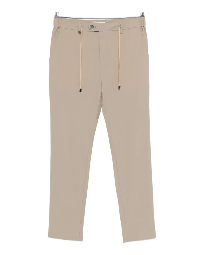 DISTRETTO12 32 York T. Adctive drawstring trousers - Nude Nude