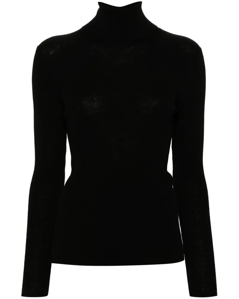 P.A.R.O.S.H. P.A.R.O H. Klassischer Rollkragenpullover Schwarz