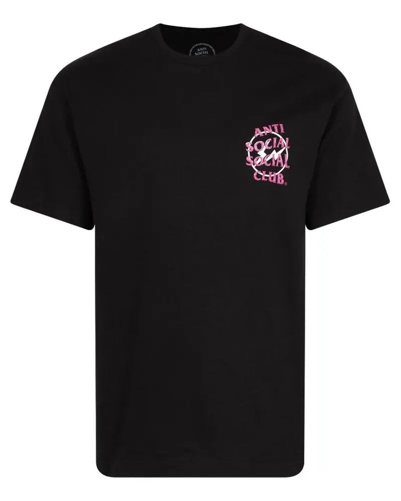 Anti Social Social Club Precious Petals T-Shirt - Schwarz Schwarz