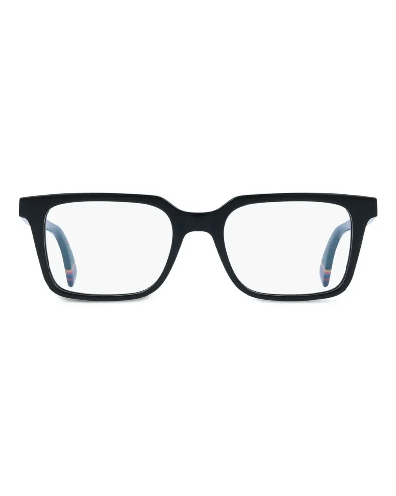 Paul Smith Brille mit eckigem Gestell - Schwarz Schwarz