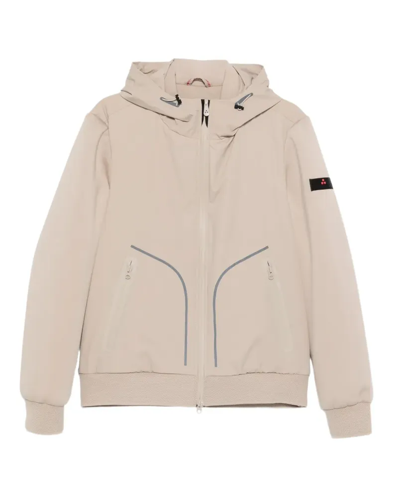Peuterey Kapuzenjacke mit Reißverschluss - Nude Nude