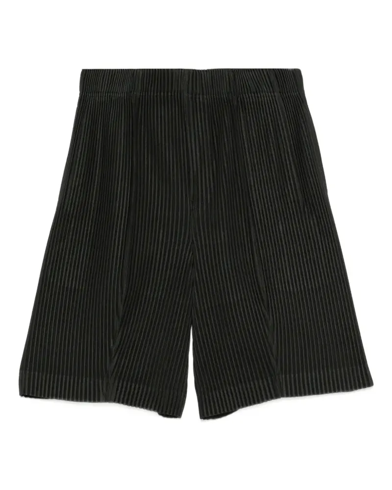 Issey Miyake Shorts mit Bundfalten - Grau Grau