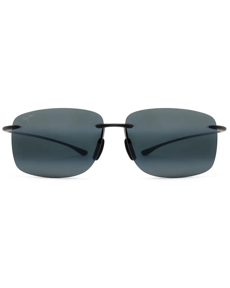 Maui Jim Sonnenbrille mit eckigem Gestell - Grau Grau