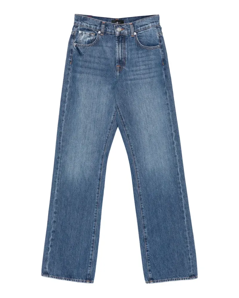 7 for all mankind Tess belt-loop jeans - Blau Blau