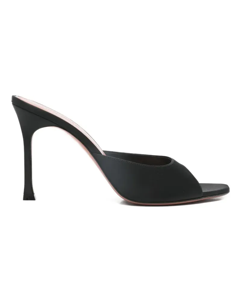 Amina Muaddi Alexa heeled sandals - Schwarz Schwarz