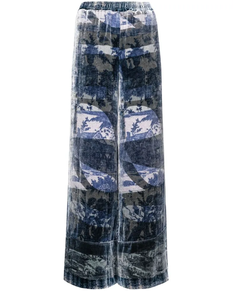 Pierre-Louis Mascia Kanpur Hose - Blau Blau