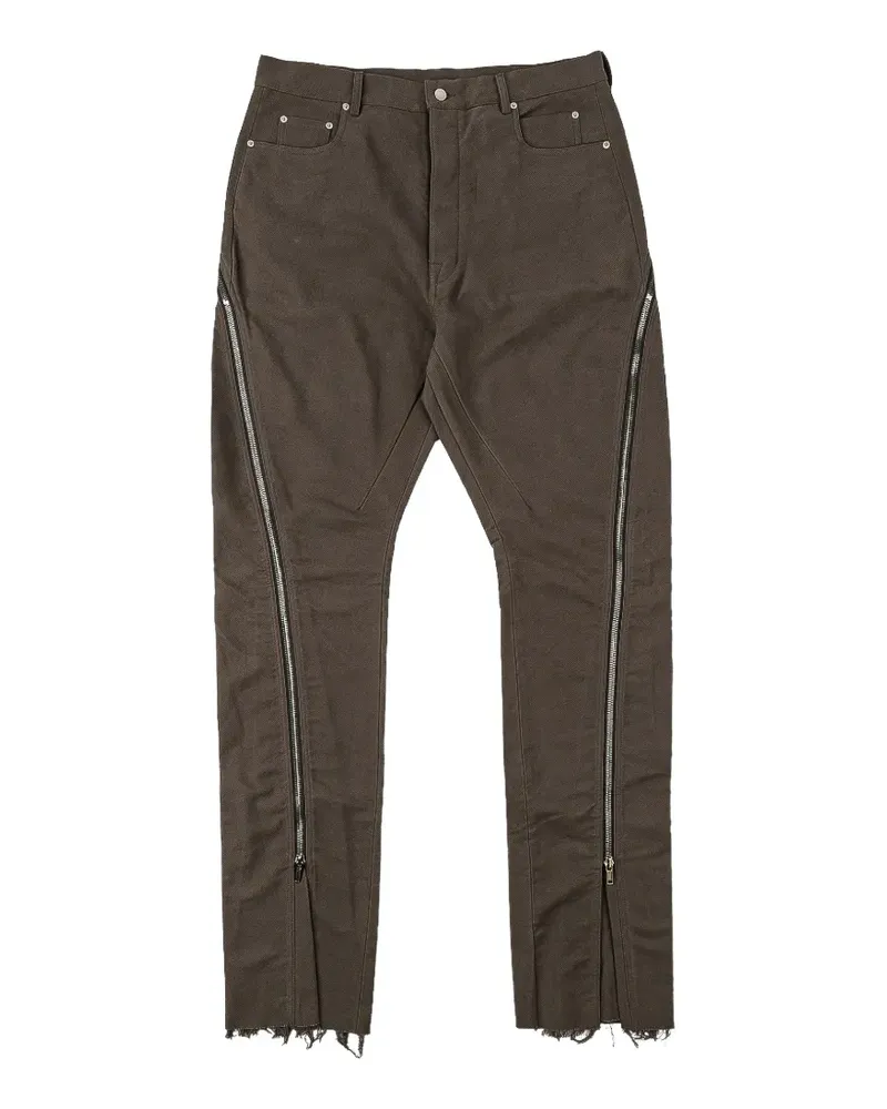 Rick Owens Bolan Banana zip-detail jeans - Grau Grau