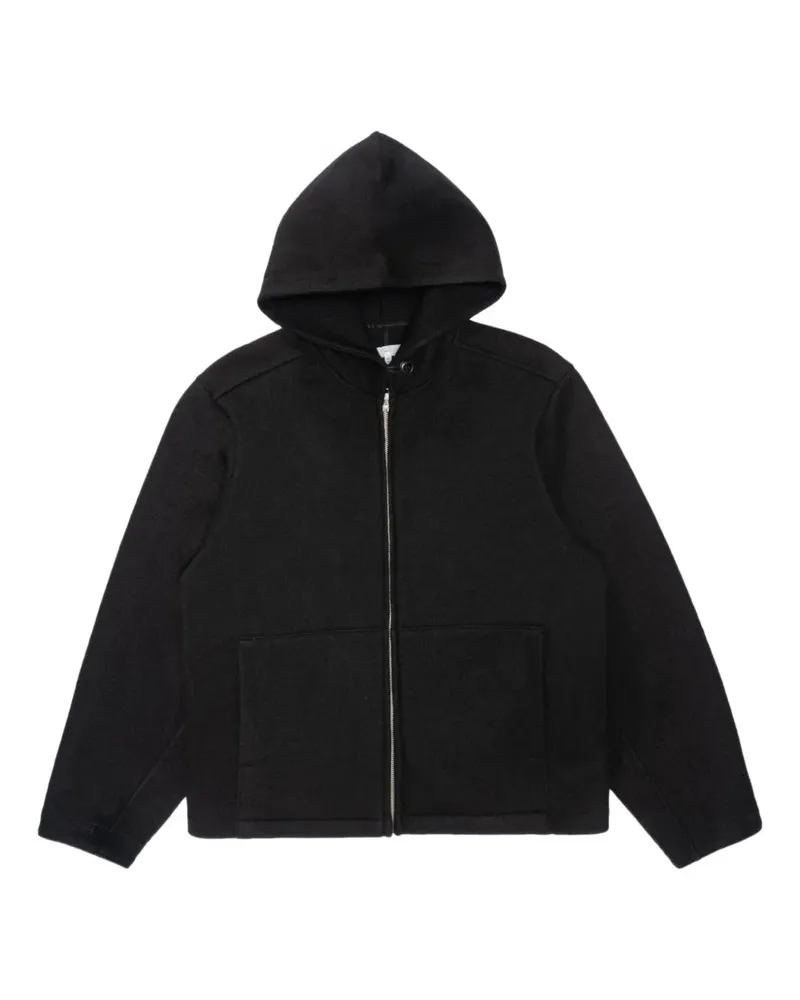 Lady White Co. Hoodie mit Reißverschluss - Schwarz Schwarz