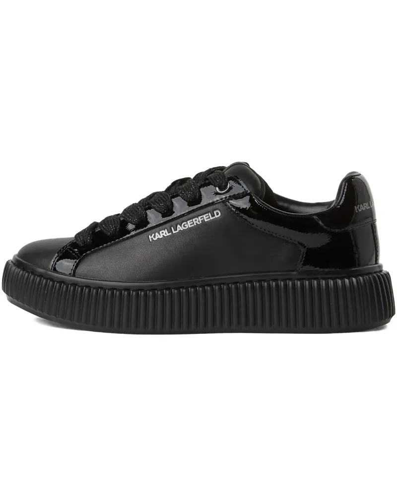 Karl Lagerfeld Sneakers mit Plateau - Schwarz Schwarz