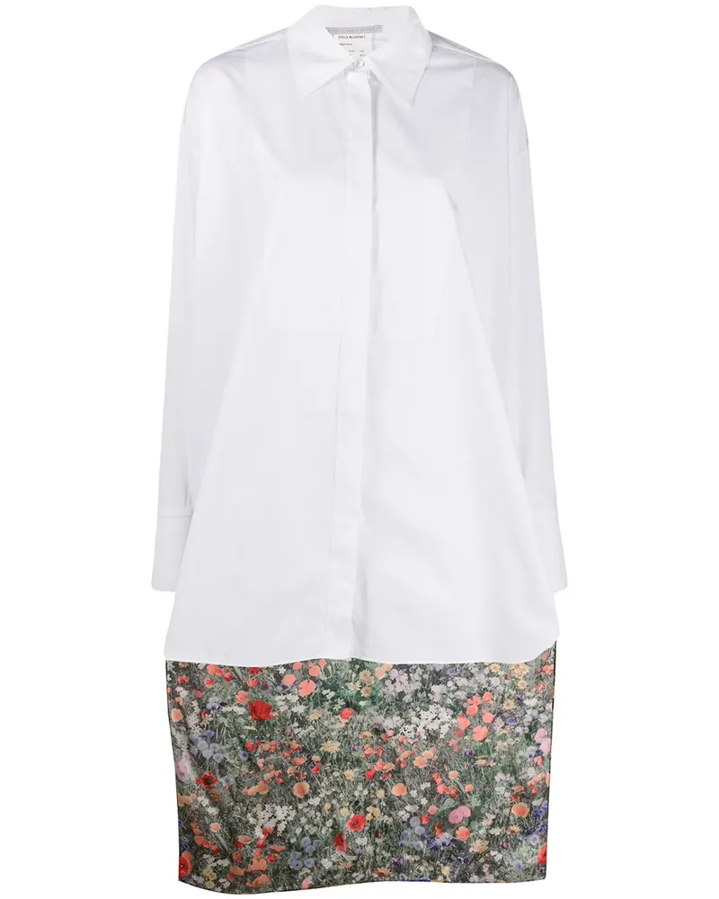 Stella McCartney Hemd mit Print - Weiß Weiß