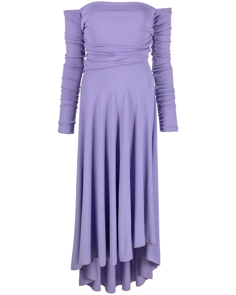 Erika Cavallini Asymmetrisches Kleid - Violett Violett