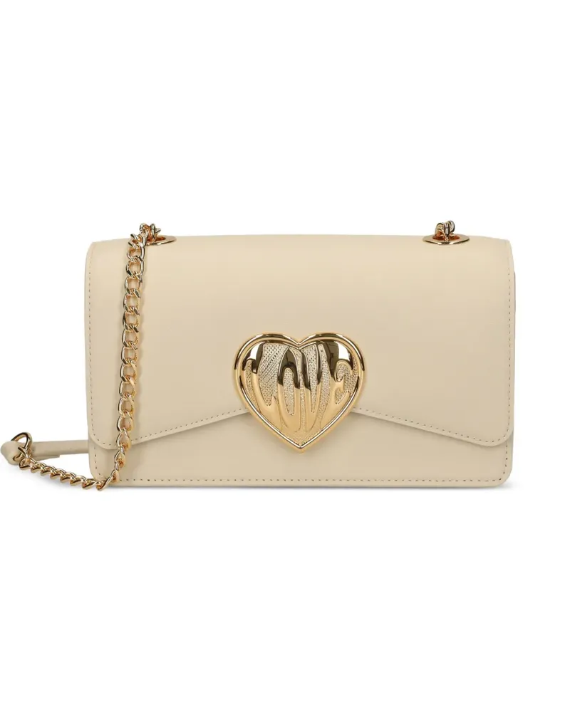 Moschino Victory Schultertasche - Nude Nude