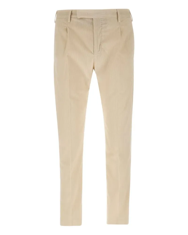 PT TORINO Cordhose mit Falten - Nude Nude