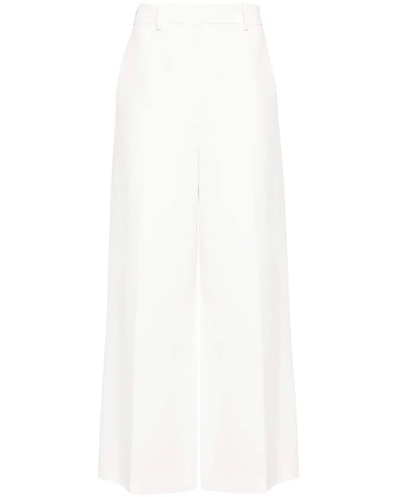 KHAITE Bacall Hose mit geradem Bein - Weiß Weiß