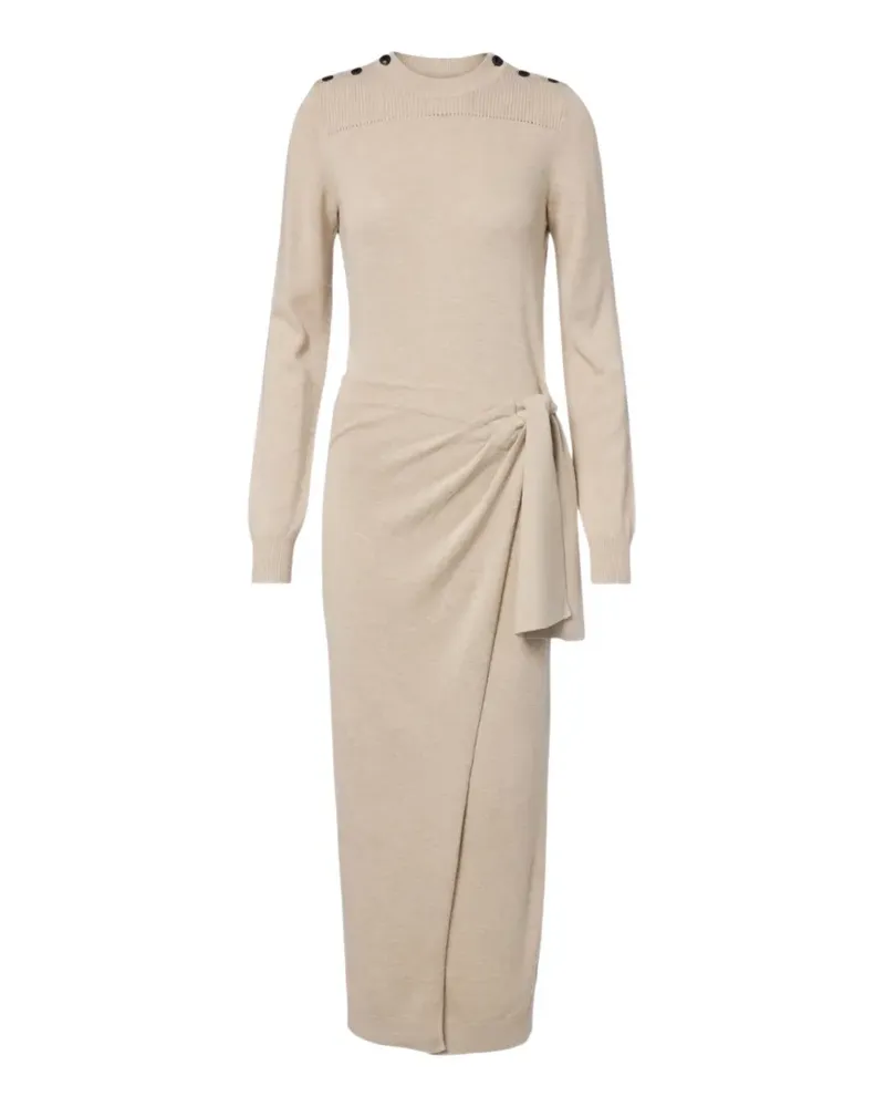 Isabel Marant Jozira Maxikleid aus Feinstrick - Nude Nude