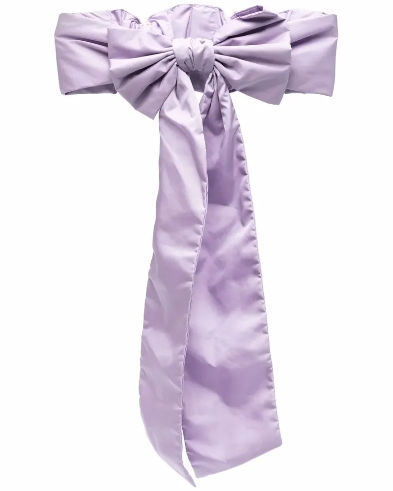 RED Valentino Gürtel mit Schleifendetail - Violett Violett