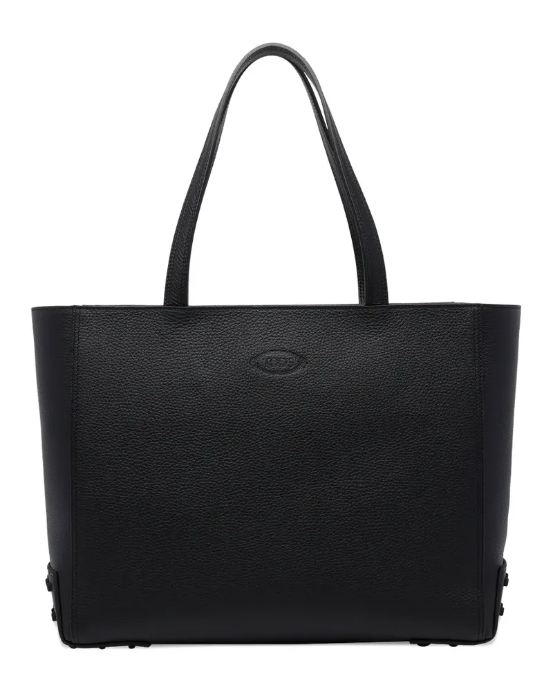 TOD'S leather shoulder bag - Schwarz Schwarz