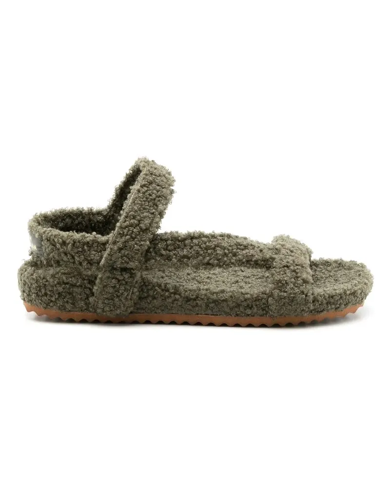 Sarah Chofakian Sandalen mit Klettverschluss - Grün Grün