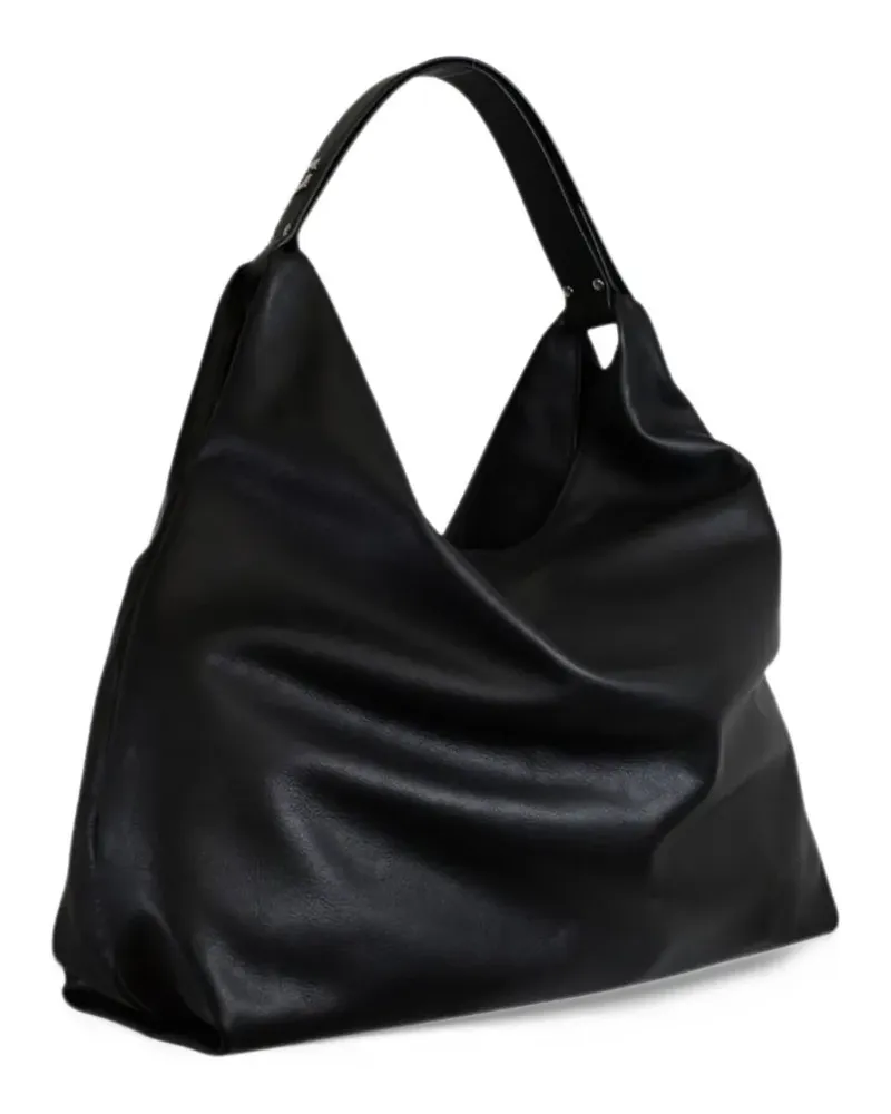 Gherardini Amazzonia Schultertasche aus Leder - Schwarz Schwarz