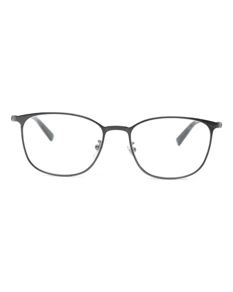 Montblanc Brille mit eckigem Gestell - Grau Grau