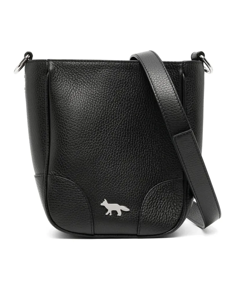 Kitsuné Boogie Schultertasche - Schwarz Schwarz