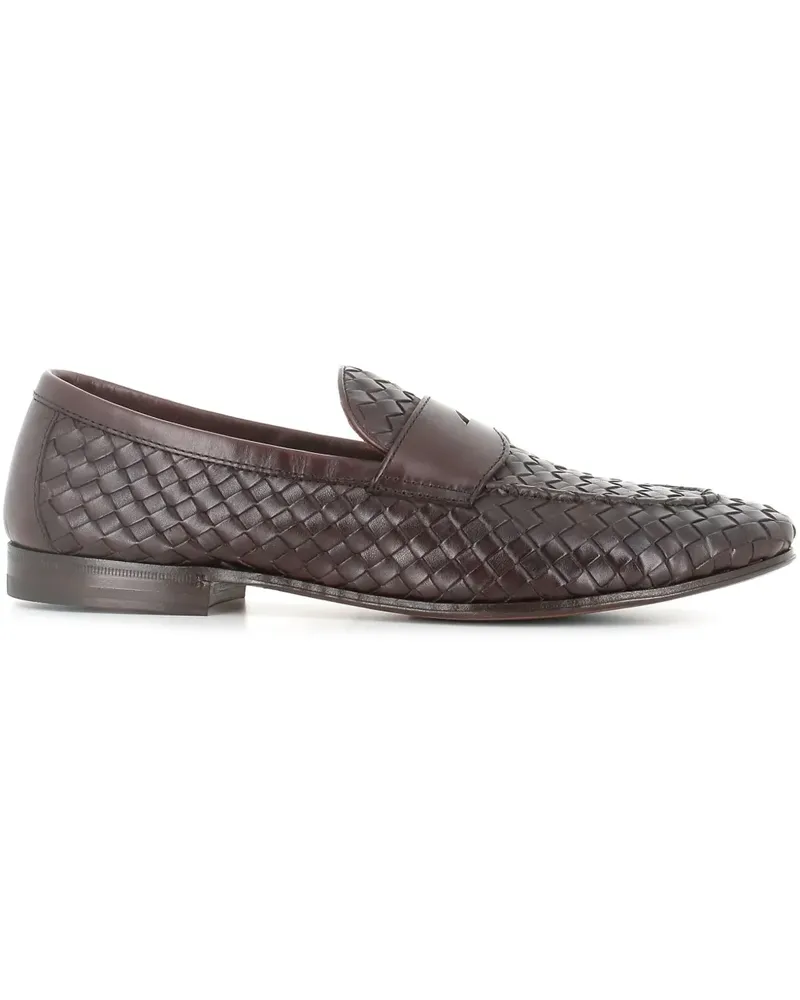 Henderson Loafer mit Webmuster - Braun Braun