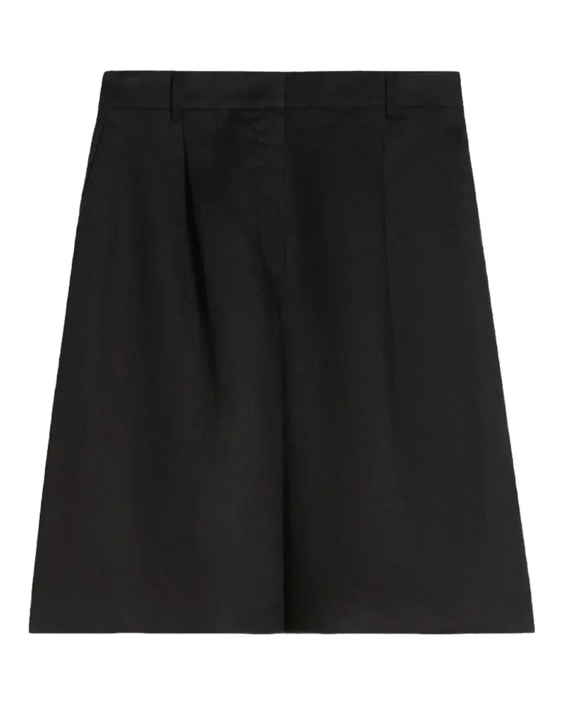 Max Mara linen bermuda shorts - Schwarz Schwarz