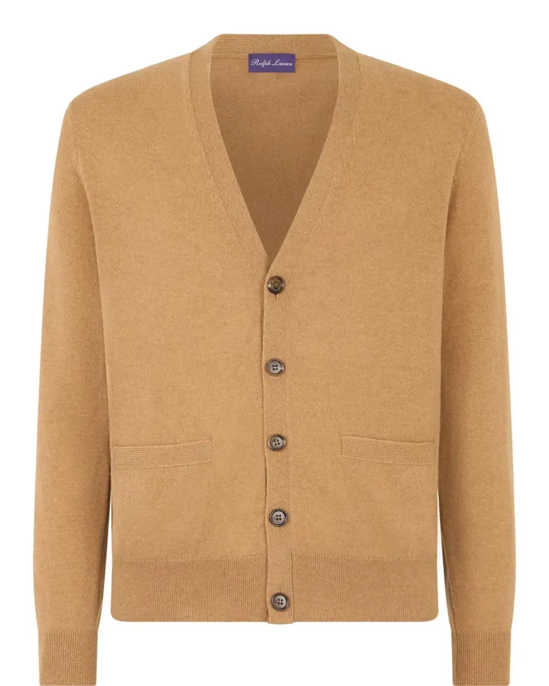 Ralph Lauren Gestrickter Cardigan - Nude Nude