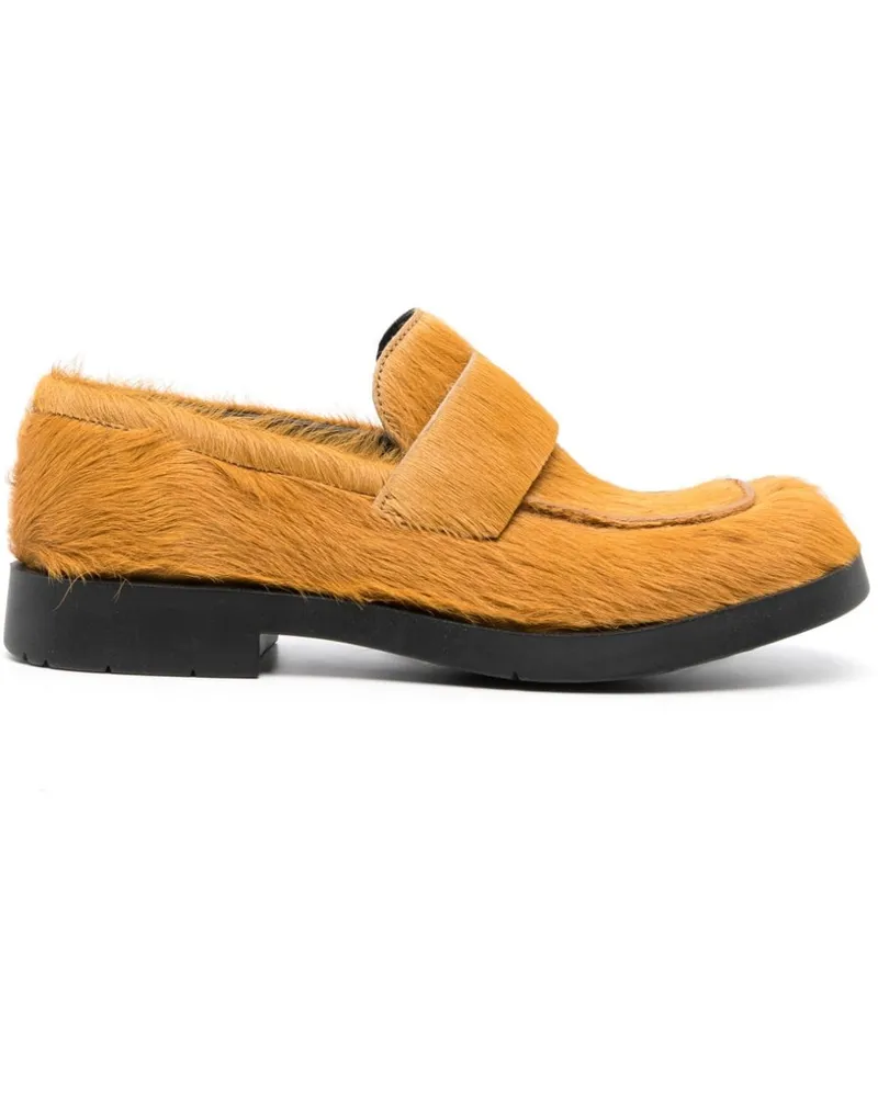 Camper Loafer mit eckiger Kappe - Braun Braun