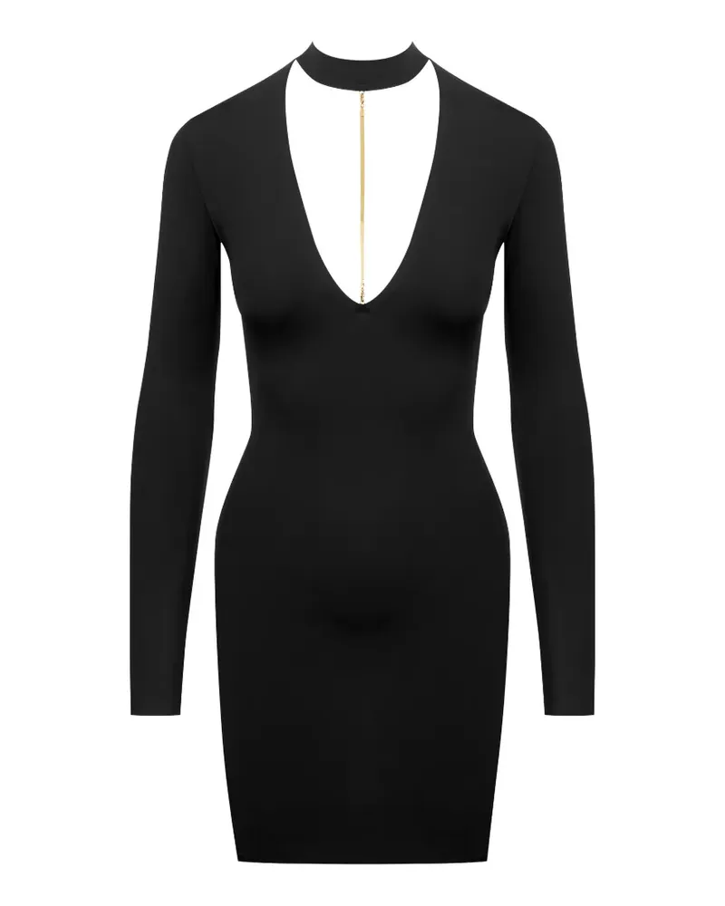 Maison Close open back jewellery dress - Schwarz Schwarz