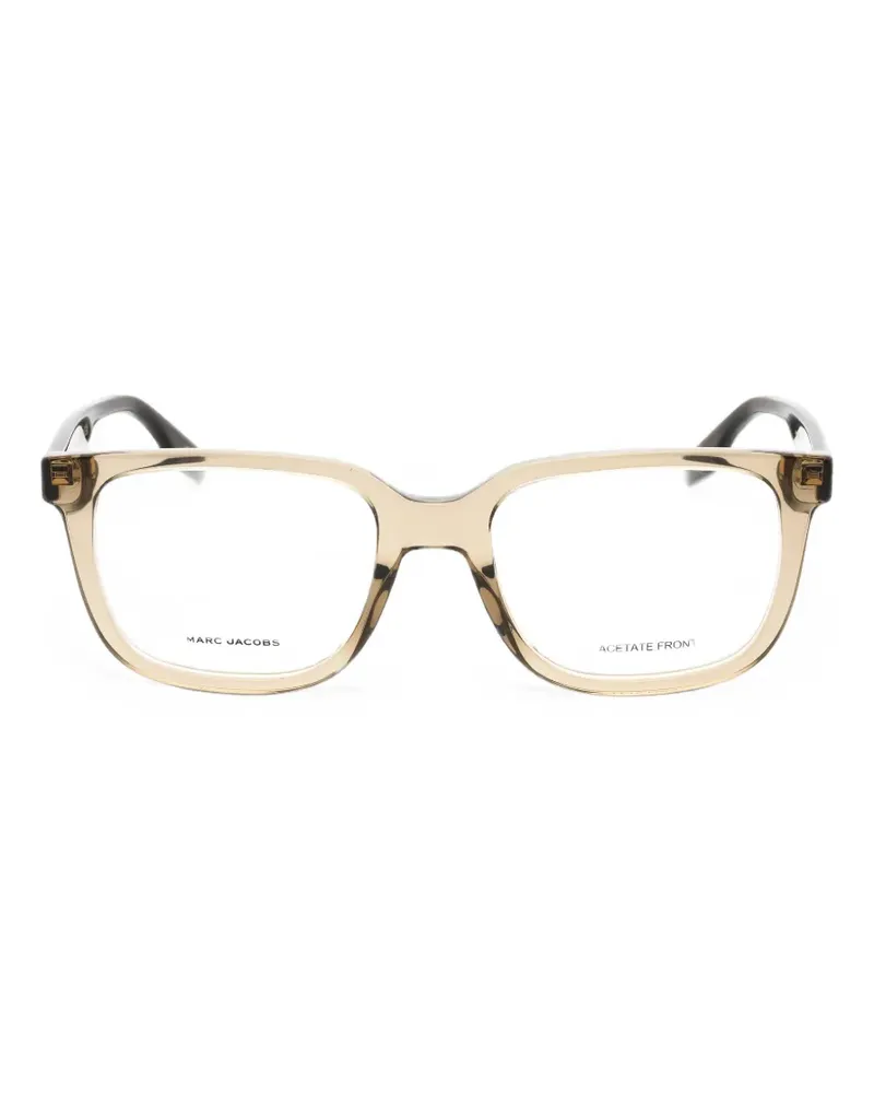 Marc Jacobs rectangle-frame glasses - Braun Braun