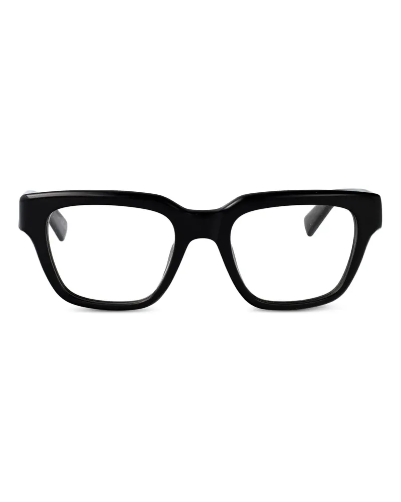 Saint Laurent Brille mit eckigem Gestell - Schwarz Schwarz