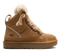 Sneakers aus Wildleder - Braun