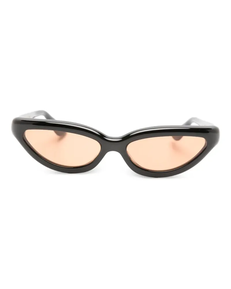 Port Tanger Fanna Cat-Eye-Sonnenbrille - Schwarz Schwarz