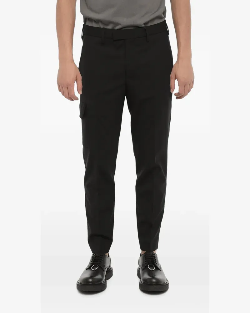 Neil Barrett skinny-fit cargo pants - Schwarz Schwarz