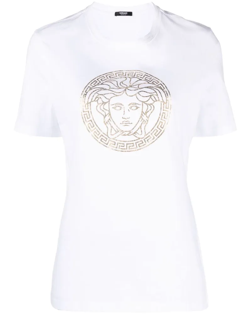 Versace Medusa Head T-Shirt - Weiß Weiß